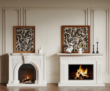French Style Fireplace-ID:944114929