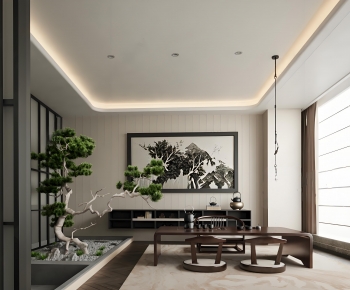 New Chinese Style Tea House-ID:162307984