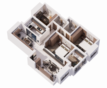 New Chinese Style A Bird's-eye View Of Home Decoration-ID:840291986