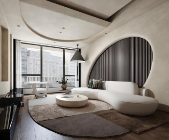 Modern A Living Room-ID:647506954