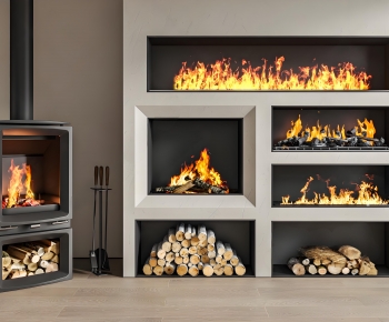 Modern Fireplace-ID:573189975