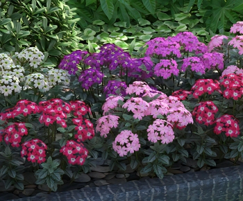 Modern Flowers And Grass-ID:833996061