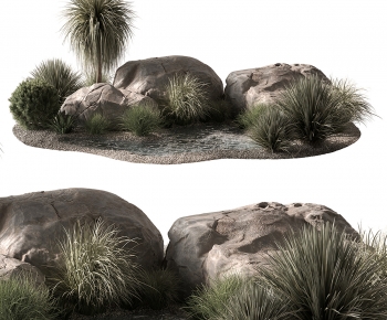 Modern Rockery Waterscape-ID:489614967