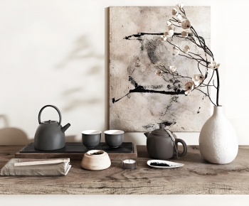 New Chinese Style Tea Set-ID:376624119