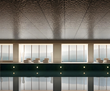 Modern Swimming Pool-ID:493565084