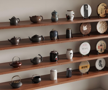 New Chinese Style Tea Set-ID:136828909