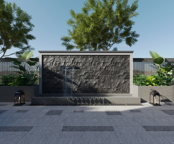 Modern Courtyard/landscape-ID:992995988