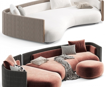 Modern Curved Sofa-ID:643712048