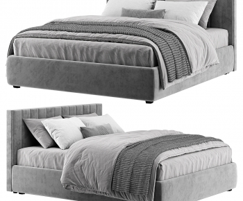 Modern Double Bed-ID:280720954