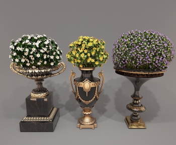 European Style Flower Bed, Flower Bowl, Flower Box-ID:553234101