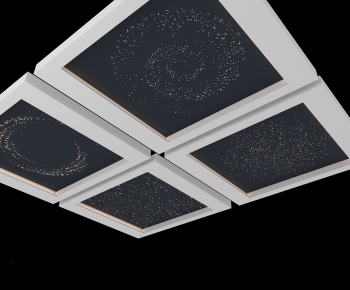 Modern Suspended Ceiling-ID:675319912