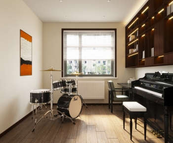 Modern Piano Room-ID:453641892