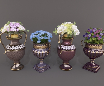 European Style Flower Bed, Flower Bowl, Flower Box-ID:441947945