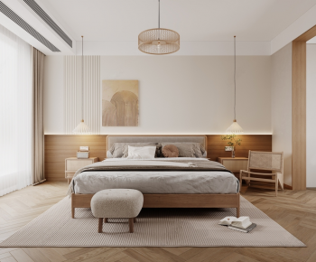 Japanese Style Bedroom-ID:766320947