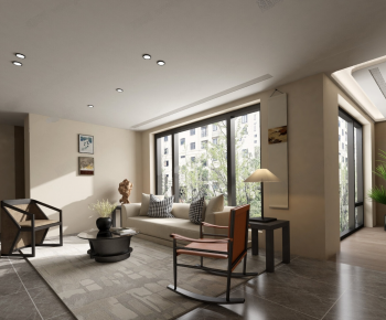 Modern A Living Room-ID:988936909