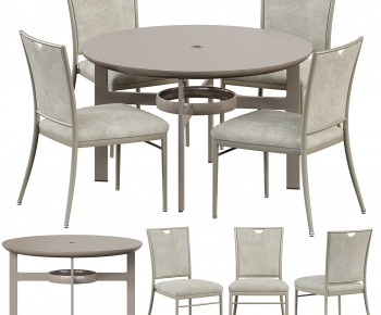 Modern Dining Table And Chairs-ID:934967042