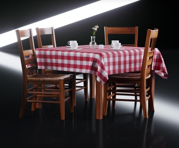 Modern Dining Table And Chairs-ID:447968961