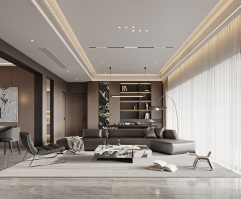 Modern A Living Room-ID:595769886