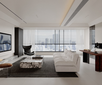 Modern A Living Room-ID:375857115