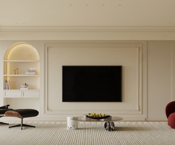 French Style A Living Room-ID:164869071