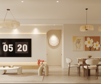 Modern A Living Room-ID:403950261