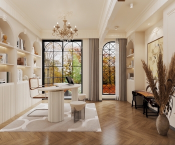 French Style Study Space-ID:387974027