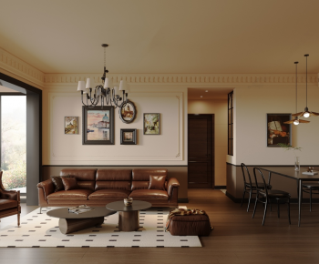 American Style A Living Room-ID:329746966