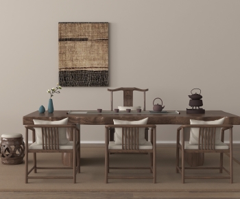 New Chinese Style Tea Tables And Chairs-ID:555928954