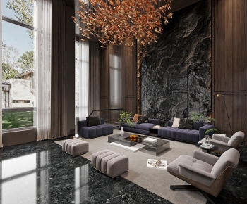 Modern A Living Room-ID:227530053