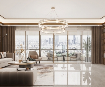 Modern A Living Room-ID:872677096