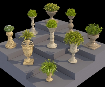 European Style Flower Bed, Flower Bowl, Flower Box-ID:872922902