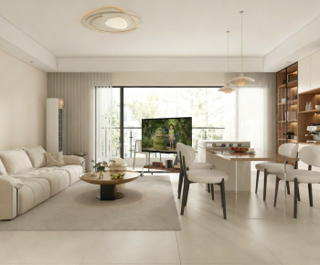 Modern A Living Room-ID:281445985