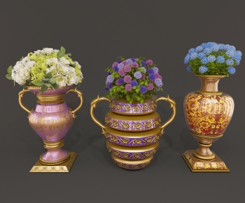 European Style Flower Bed, Flower Bowl, Flower Box-ID:736866958