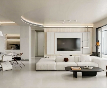 Modern A Living Room-ID:767164959