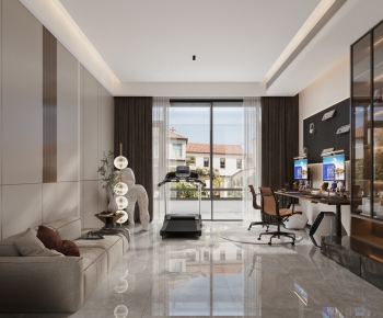 Modern A Living Room-ID:540128956