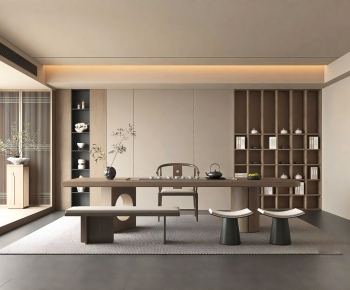 New Chinese Style Tea House-ID:273602966