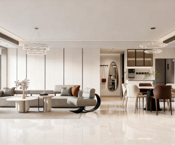 Modern A Living Room-ID:129220555