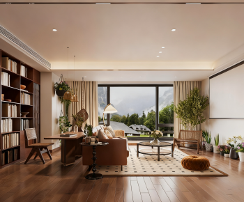 Modern A Living Room-ID:286356934