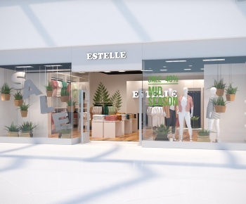 Modern Facade Element-ID:772898918