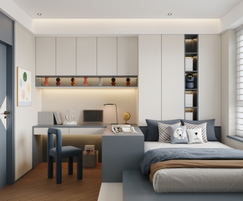 Modern Boy's Room And Son's Room-ID:295789969