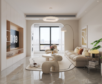 Modern A Living Room-ID:901377928