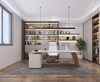 Modern Manager's Office-ID:658134944