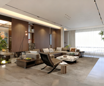 Modern A Living Room-ID:250895027