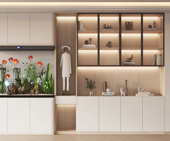 Modern Decorative Cabinet-ID:495878933