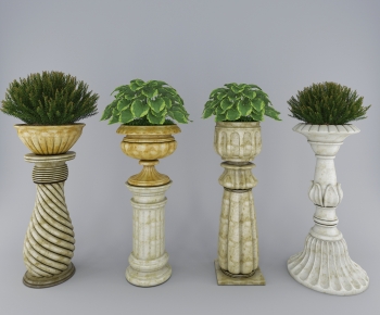 Simple European Style Flower Bed, Flower Bowl, Flower Box-ID:916167026