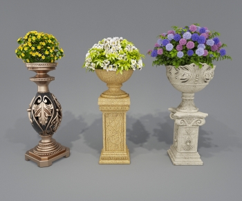 European Style Flower Bed, Flower Bowl, Flower Box-ID:508655073