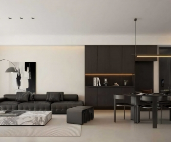 Modern A Living Room-ID:678978922