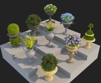 European Style Flower Bed, Flower Bowl, Flower Box-ID:653029922