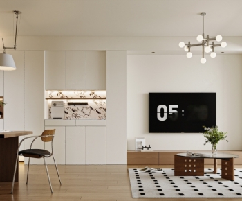 Modern A Living Room-ID:975286964