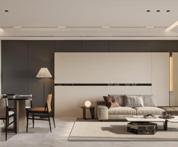 Modern A Living Room-ID:689690131